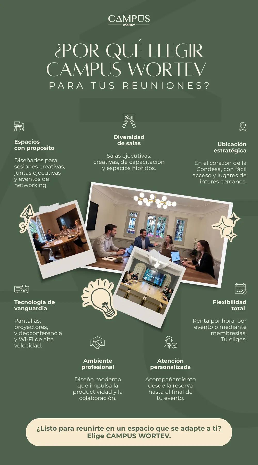 por qué elegir CAMPUS WORTEV